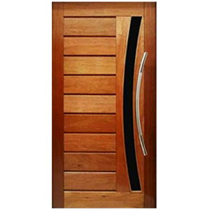 Porta de madeira maciça Umbila