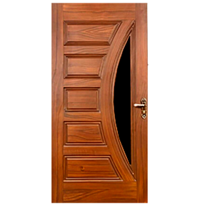 Porta de madeira maciça Umbila