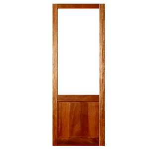 Porta de madeira maciça Umbila