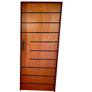 Porta de madeira maciça Umbila