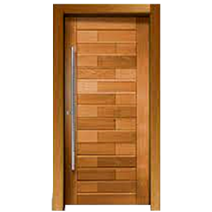 Porta de madeira maciça Umbila