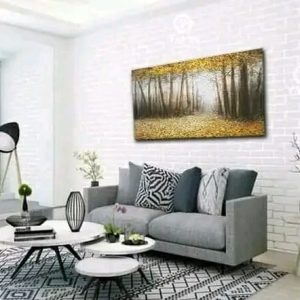 Papel de parede bloco cinza