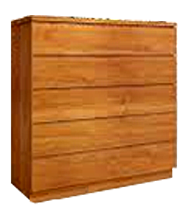 Comoda de 5 gavetas, madeira maciça