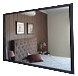 Espelho com Moldura preta