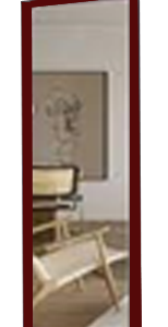 Espelho com Moldura em madeira