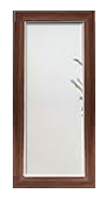 Espelho com Moldura em madeira