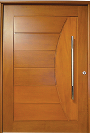 Porta Pivot madeira maciça Umbila