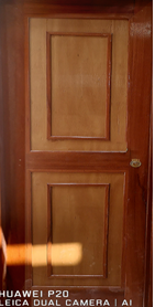 Porta de contraplacado